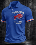 Men's Football Short-Sleeve Polo Shirt