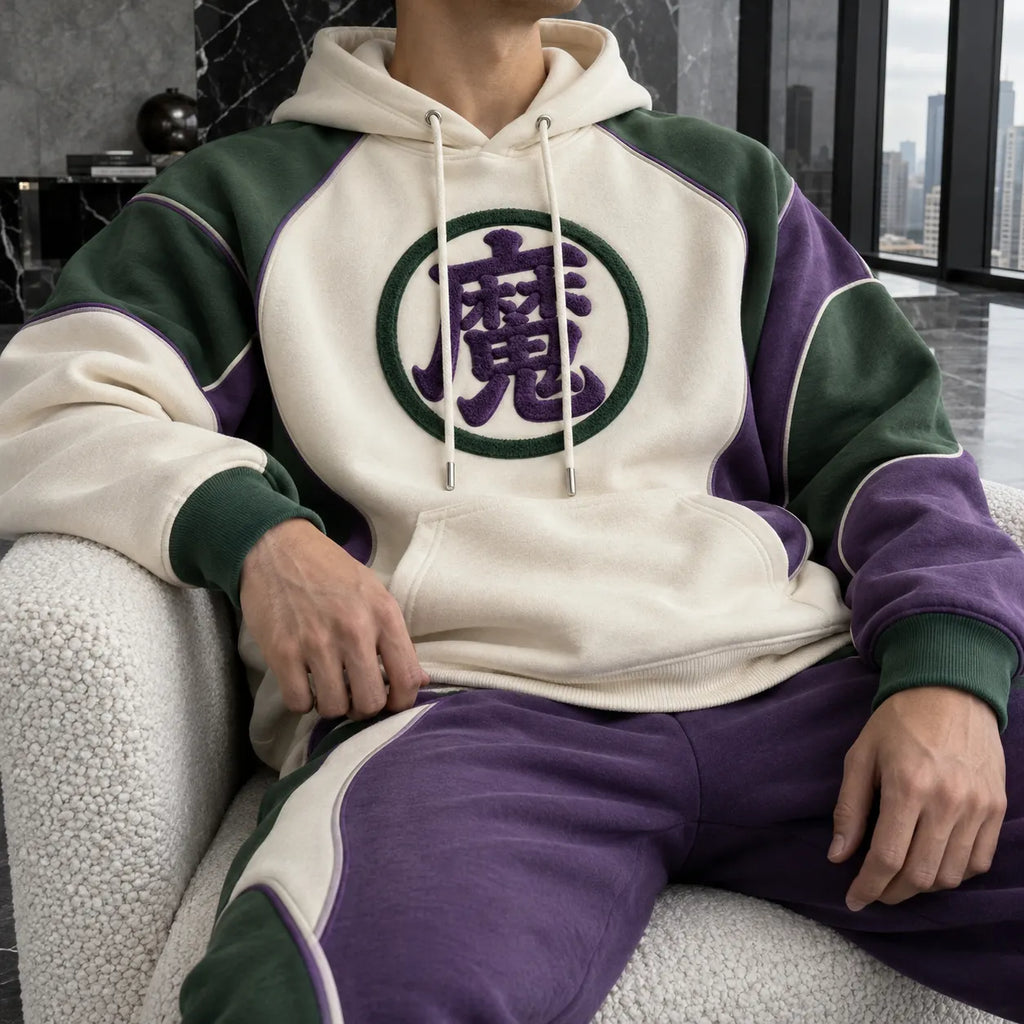 Unisex Oversized Casual Anime-print Hoodie