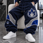 Unisex Loose-fit Casual Lantern-style Sweatpants