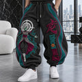 Unisex Loose-fit Casual Lantern-style Sweatpants
