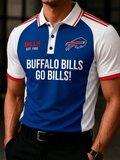 Men's Football Short-Sleeve Polo Shirt