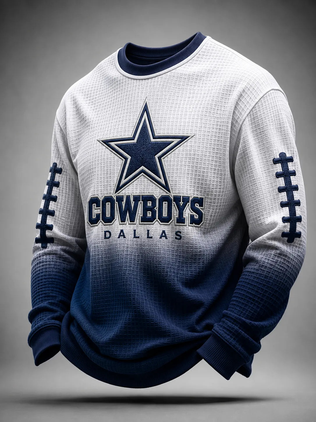 Men's Football Print Sweatershirt