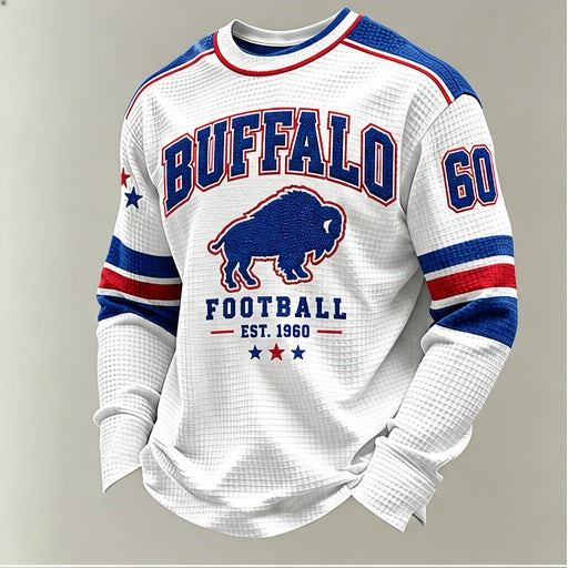 Men's Long-Sleeved Football Fan Top