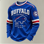 Men's Long-Sleeved Football Fan Top