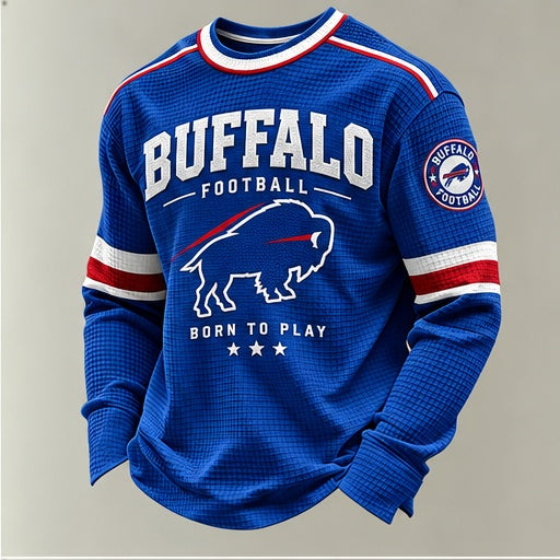 Men's Long-Sleeved Football Fan Top