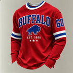 Men's Long-Sleeved Football Fan Top