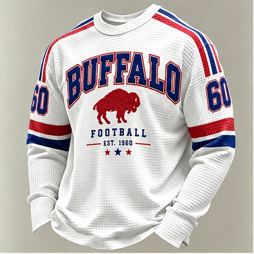 Men's Long-Sleeved Football Fan Top