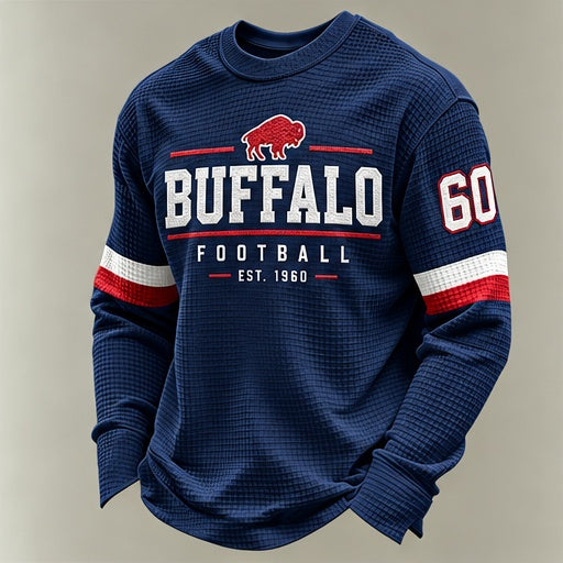 Men's Long-Sleeved Football Fan Top