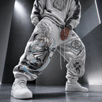 Anime-print Sweatpants