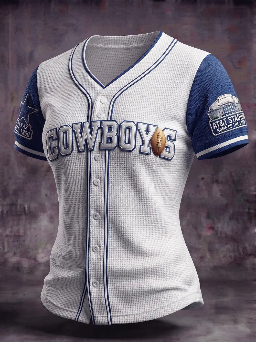 Women's Football Fan Short-sleeved Jersey