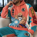 Unisex Oversized Casual Anime-print Hoodie