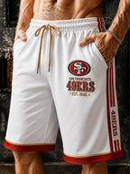 Men's Colorblock Sports Shorts