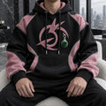 Unisex Oversized Casual Anime-print Hoodie