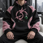 Unisex Oversized Casual Anime-print Hoodie