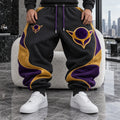 Unisex Loose-fit Casual Lantern-style Sweatpants