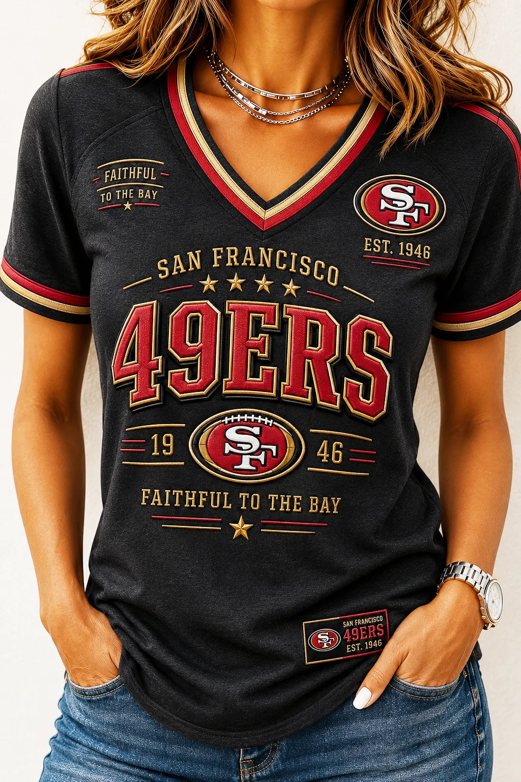 Women's V-Neck Tee