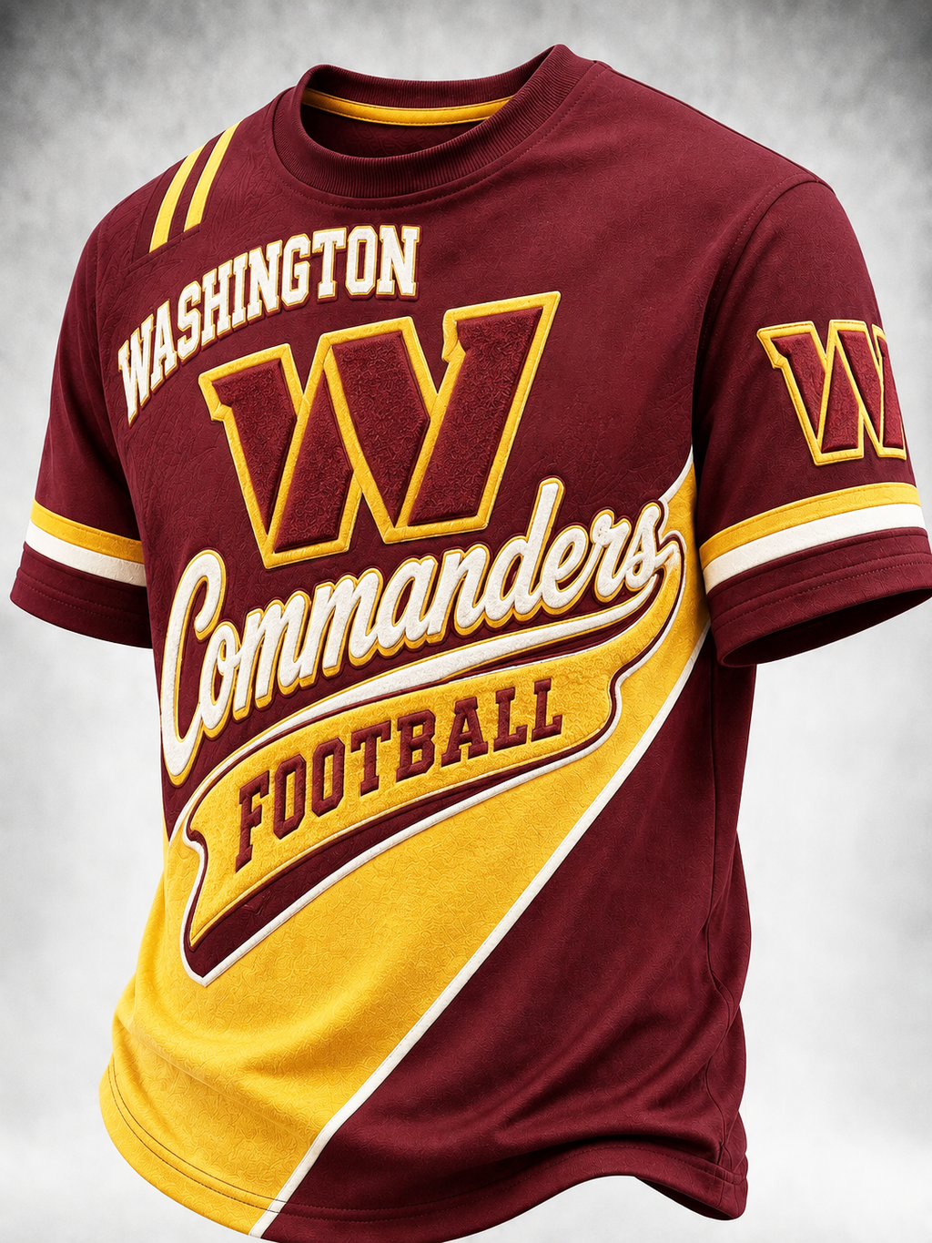 Men's Graphic Printed Football Top
