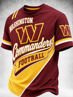 Men's Graphic Printed Football Top