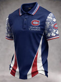 Men's Ice Hockey Fan Polo Shirt
