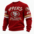 Men's Football Print Sweatshirt