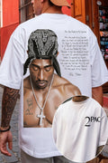 Tupac 2-Sided Print Tee