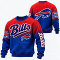 Rugby-style Crewneck Sweatshirt