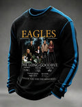 Men's Music Graphic Crewneck Sweatshirt