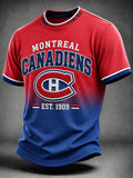 Men's Casual Football Team Activewear Top