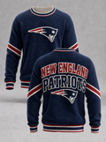 Unisex Streetwear Style Football Print Sweatshirt