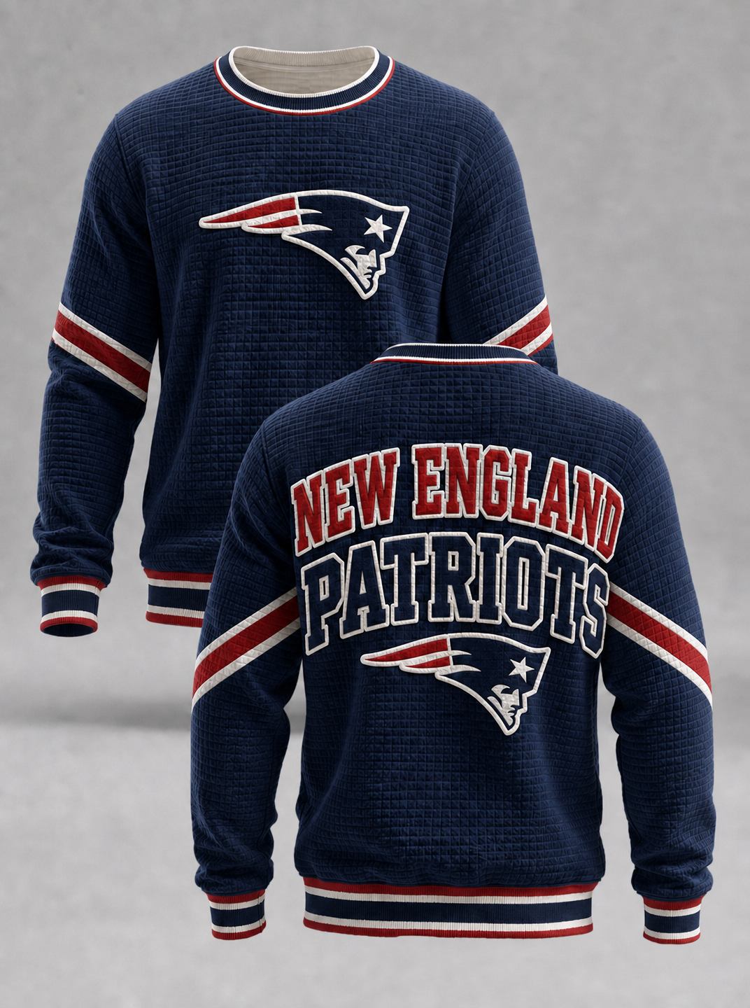 Unisex Streetwear Style Football Print Sweatshirt
