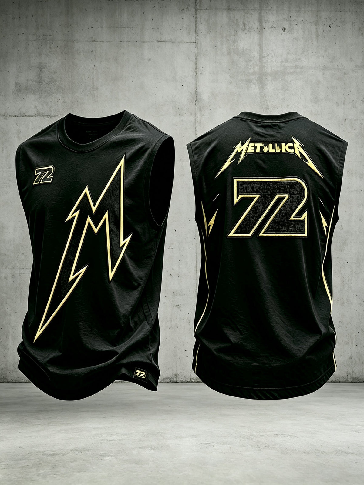Men's Music Tour Print Casual Vest
