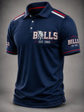 Men's Football Short-Sleeve Polo Shirt