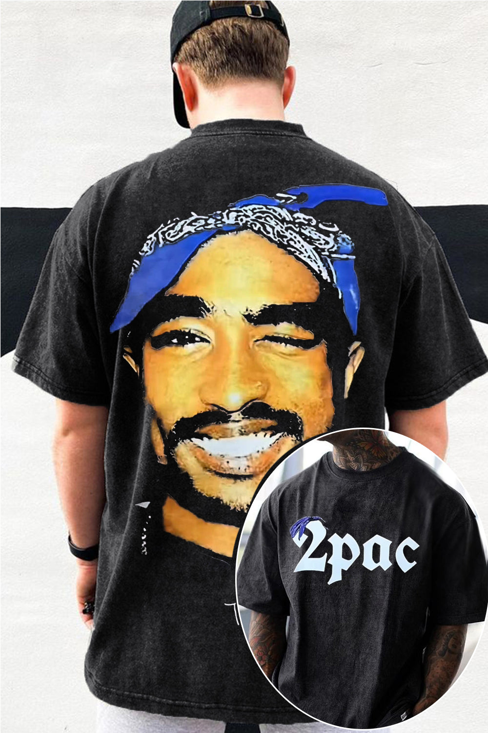 Rapper Tupac Washed Shirt ??