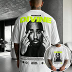 Unisex West Coast Legend Print Short-Sleeve T-Shirt