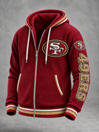 Men's Football Print Hoodie