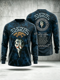 Men's Music Graphic Crewneck Sweatshirt