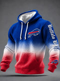 Men's Football Print Hoodie