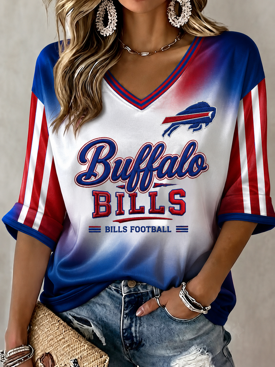 Women's Football Fan T-Shirt