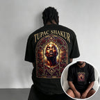 Unisex West Coast Legend Print Short-Sleeve T-Shirt