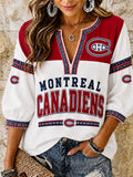 Women's Sporty Graphic Performance Top