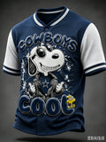 Men's Football Print Shirt