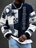 Men's Football Print Sweatershirts