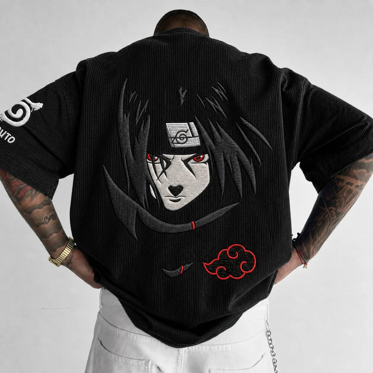 Unisex Anime-Style Retro Oversized T-Shirt