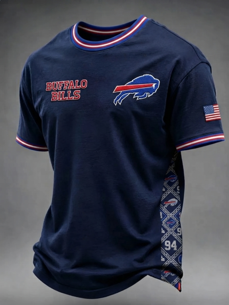 Men's Football Fan Team Short-Sleeve T-Shirt