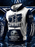 Men's Football Print Hoodies