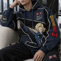 Unisex Oversized Casual Anime-print Hoodie