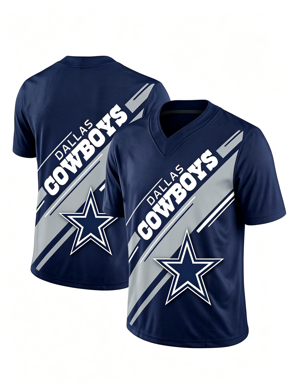 Men's Football Short-Sleeve Polo Shirt