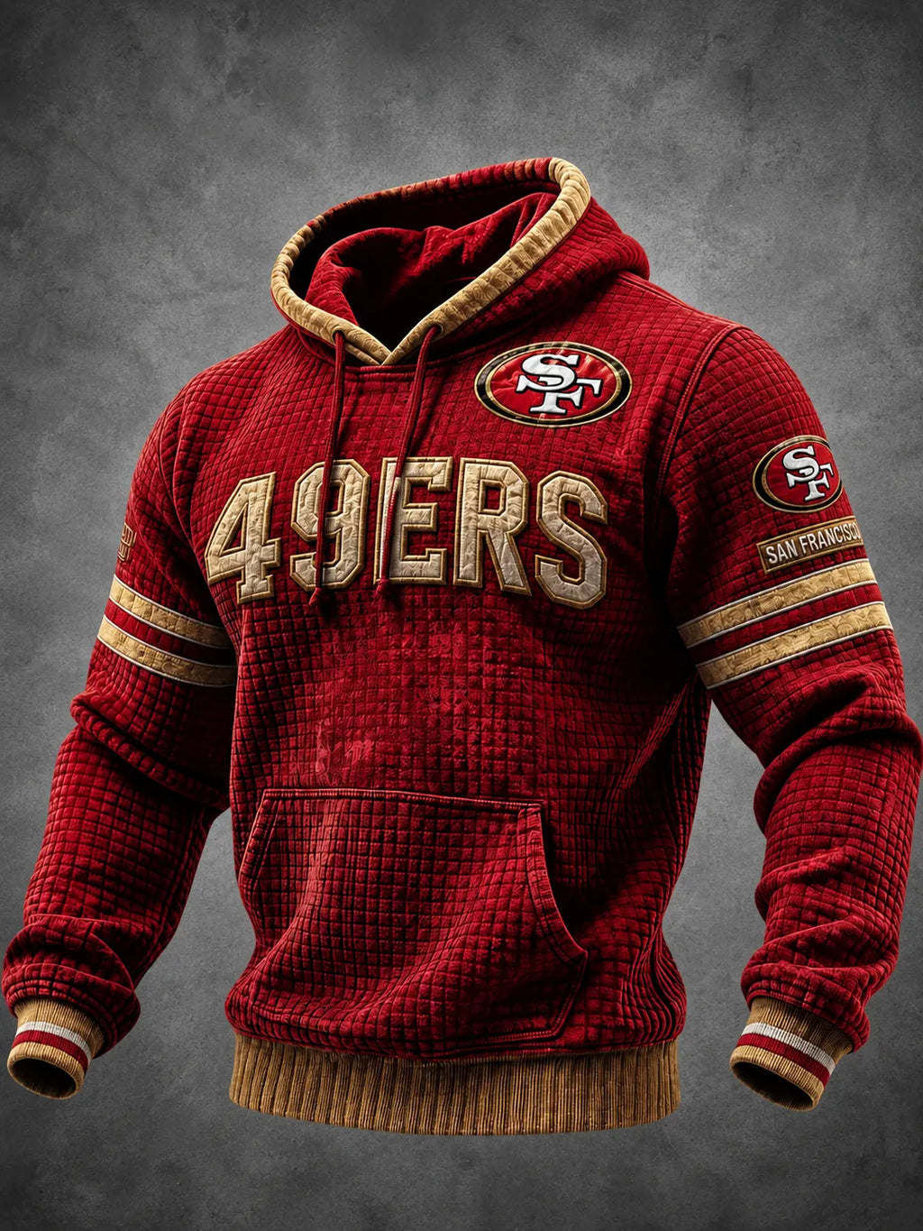 Men's Football Print Hoodie