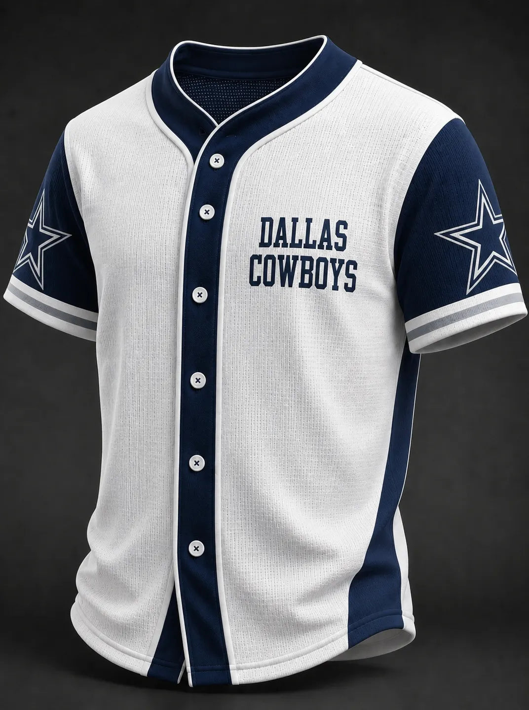 Men's Football Print Jersey