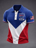 Men's Football Team Short-Sleeve Polo Shirt